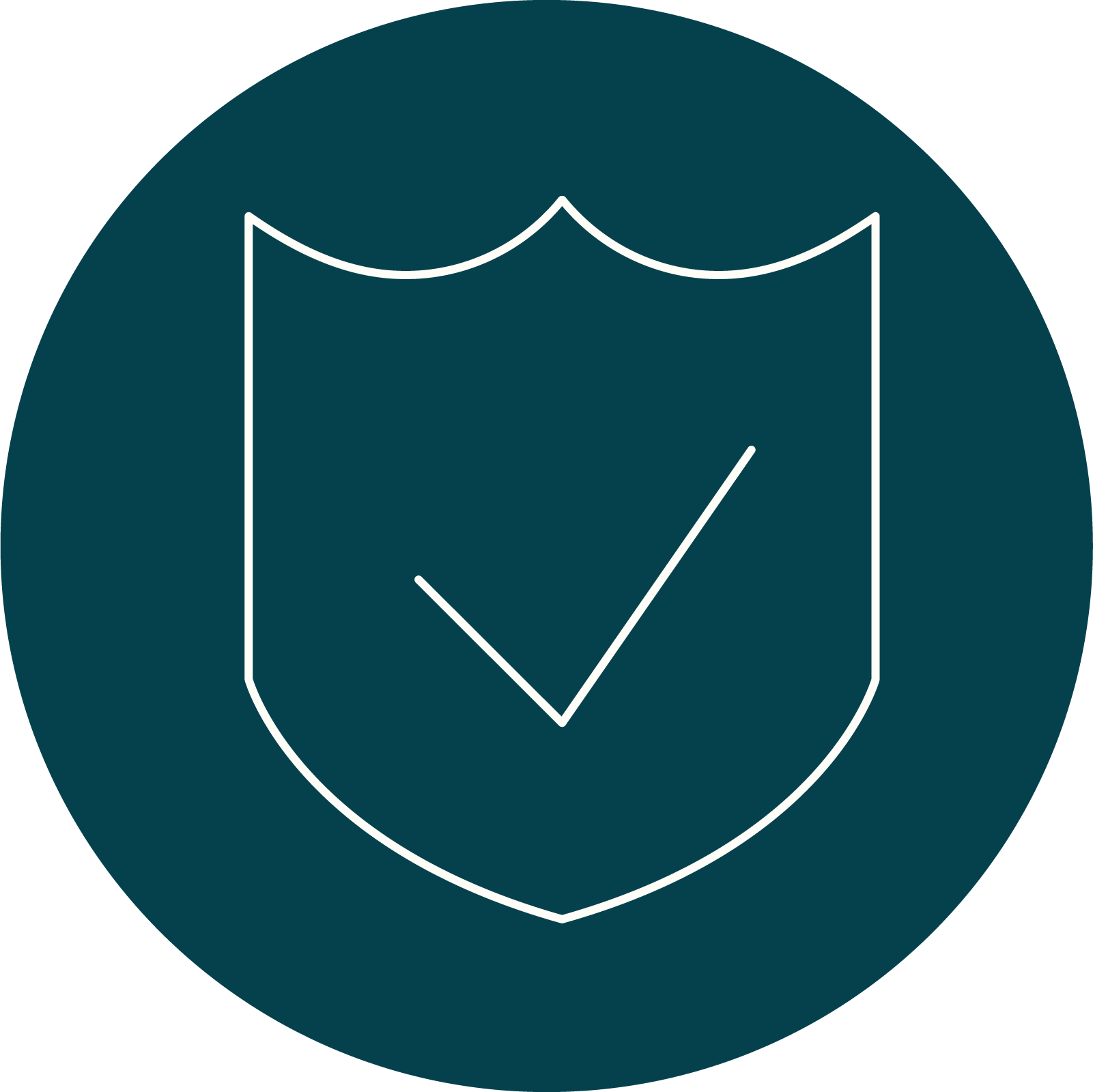 Icon representing defensible industries