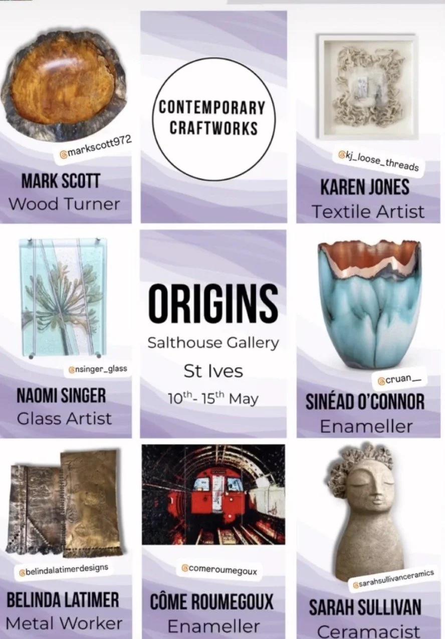 ORIGINS Exhibition at Salthouse Gallery, St Ives