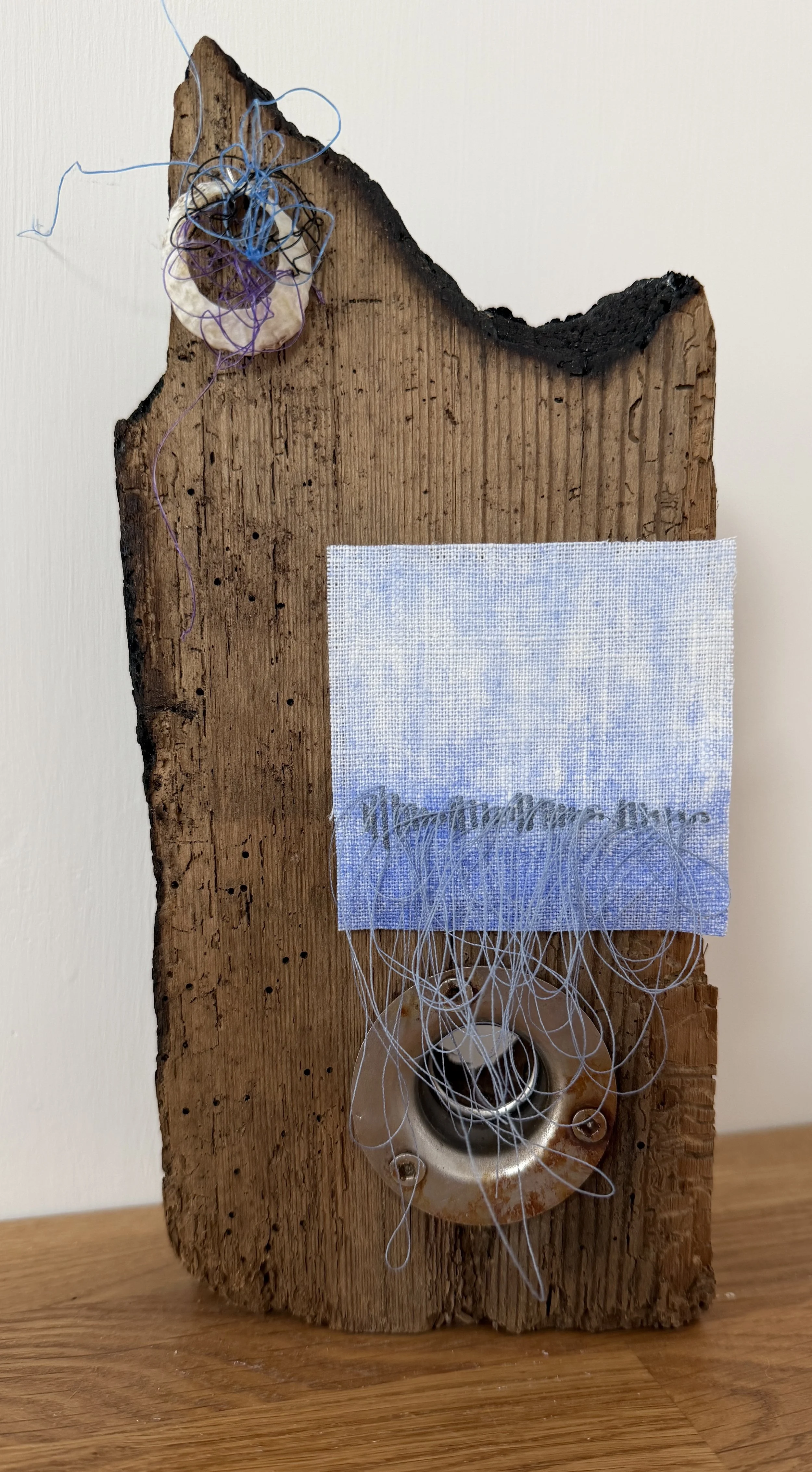 Breathe — Working with Found Driftwood from the Cornish Coast