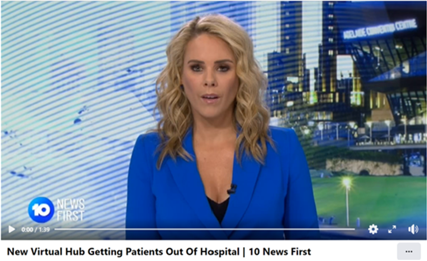 CareMonitor deployed for Northern Adelaide’s VIVA virtual hub (South Australia Health)