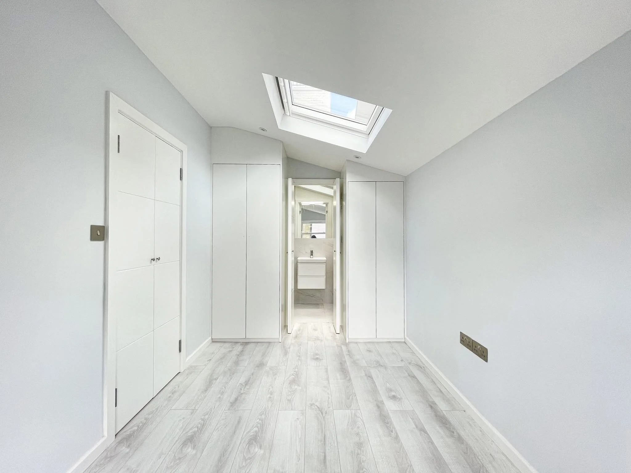 Internal refurbishment with fitted storage, rooflight and improved layout.