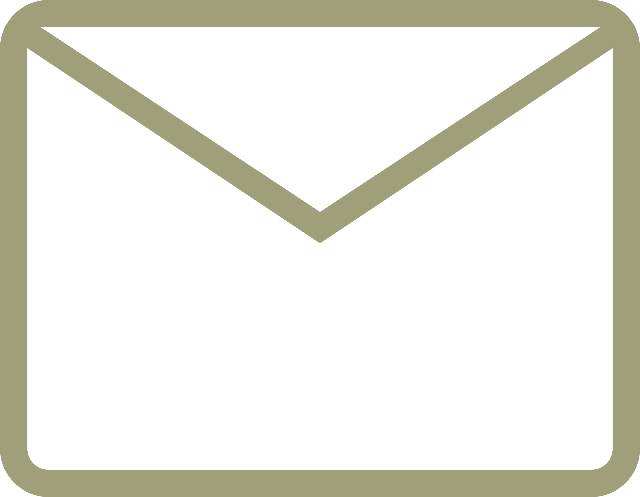 Envelope icon, meant to represent the email link below.