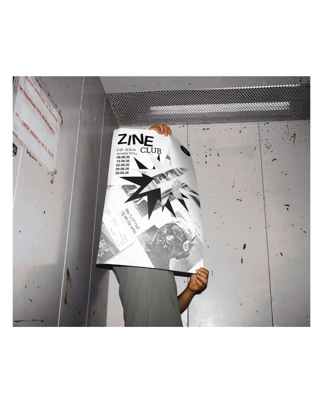Zine Club Poster Designs for @photobookcafe