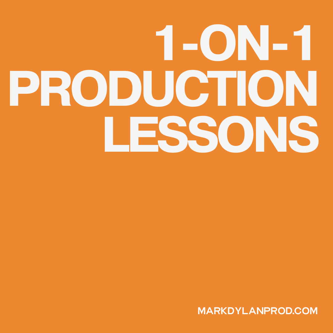 1-on-1 Production Lessons