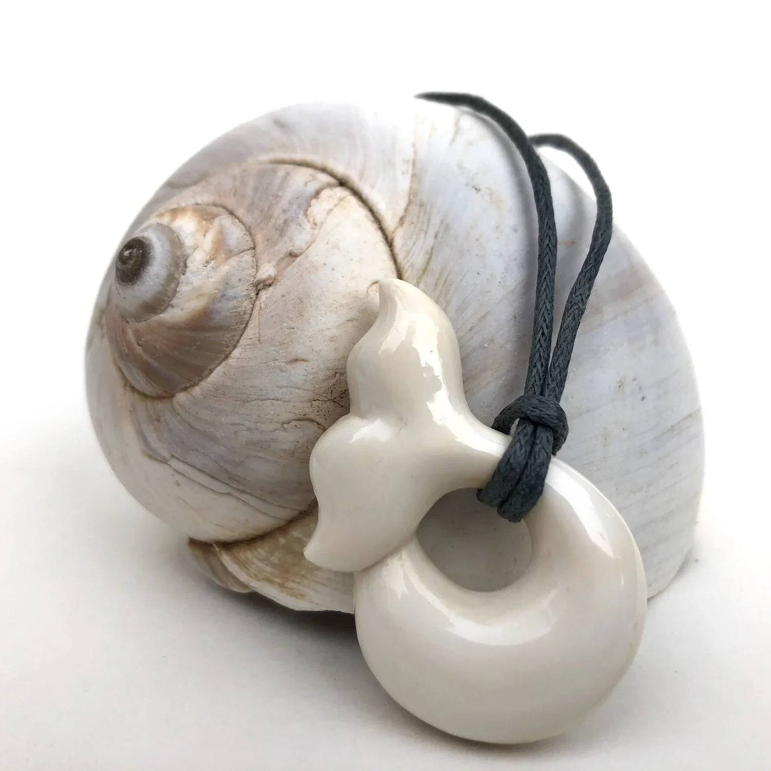 whale tail necklace