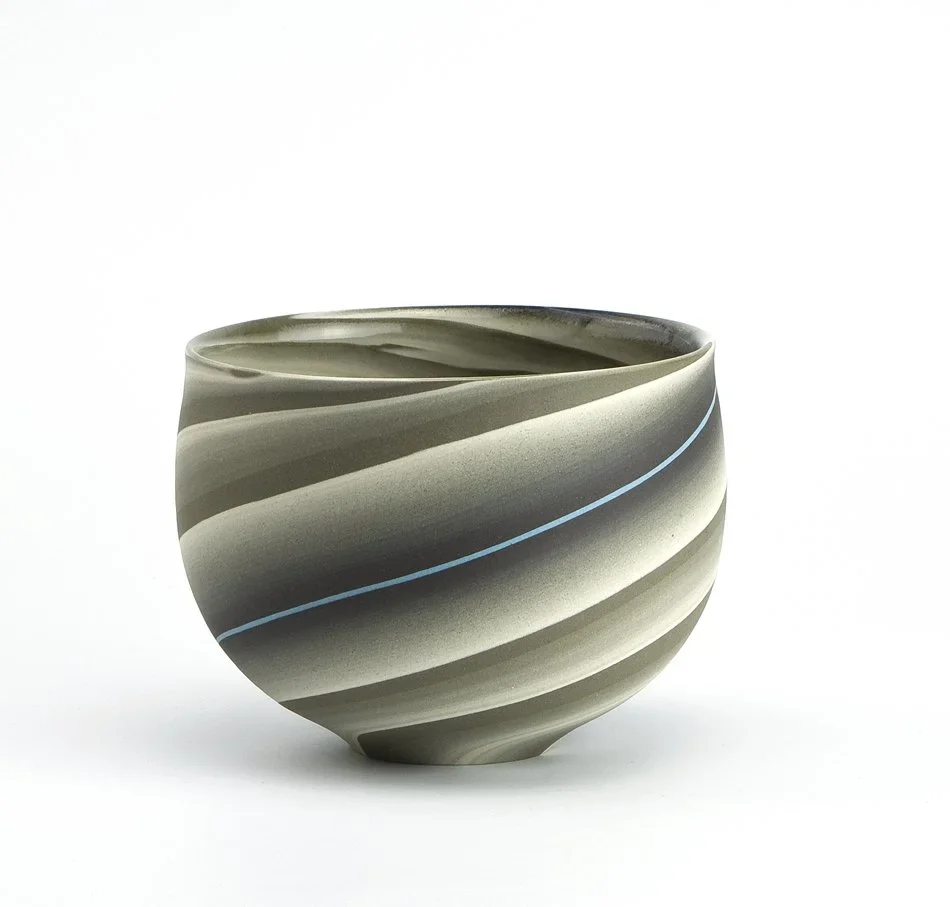 neriage pottery bowl