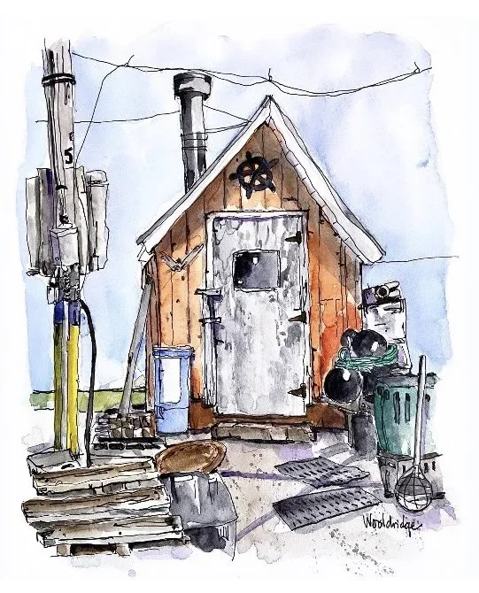 fish shack art