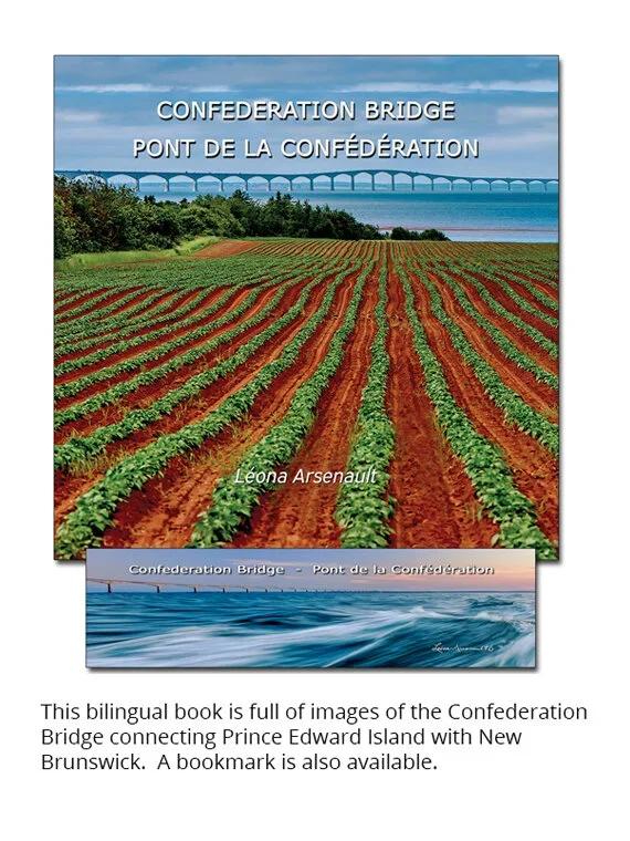 confederation bridge photography book and bookmark