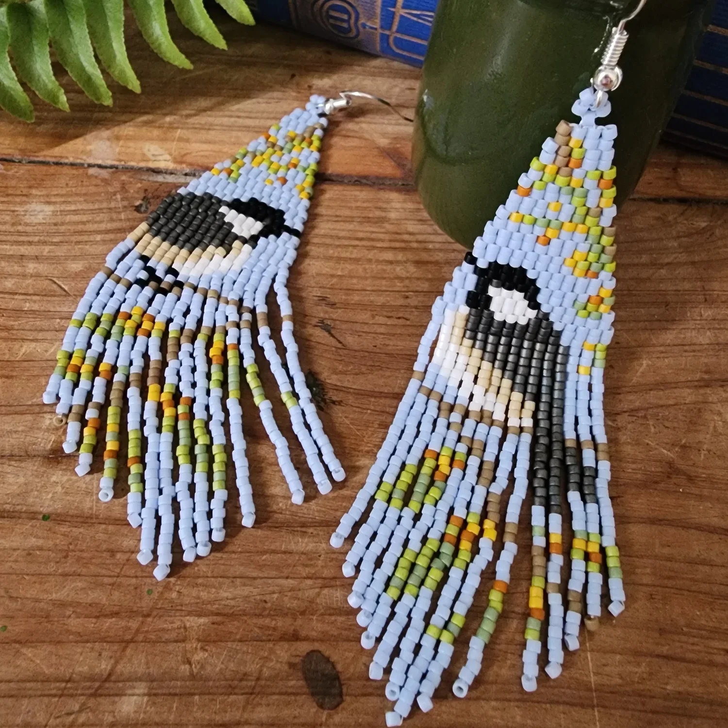 black capped chickadees