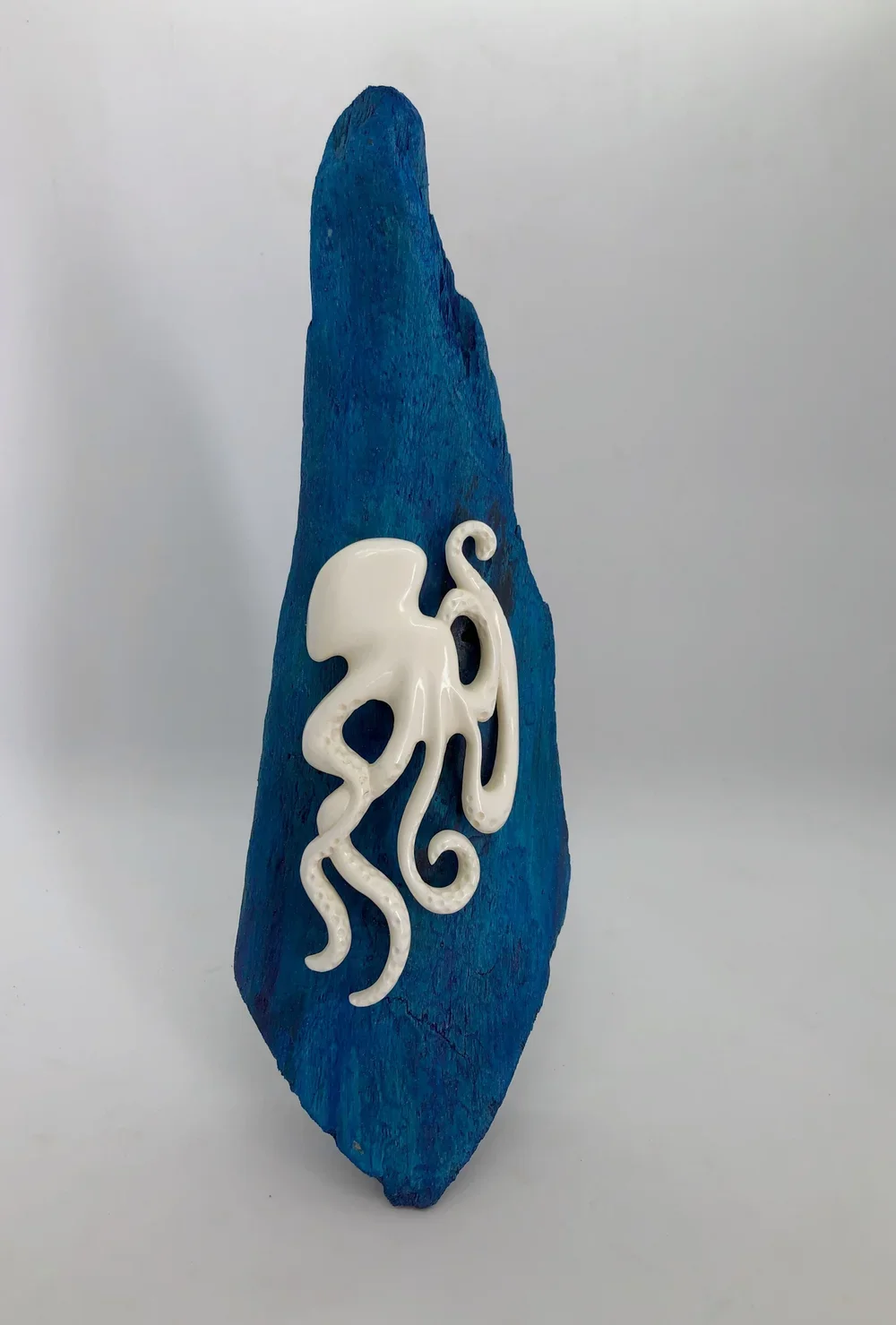 octopus carving