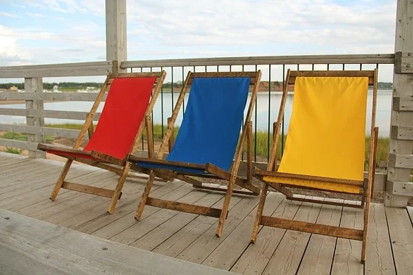 wood deck chairs