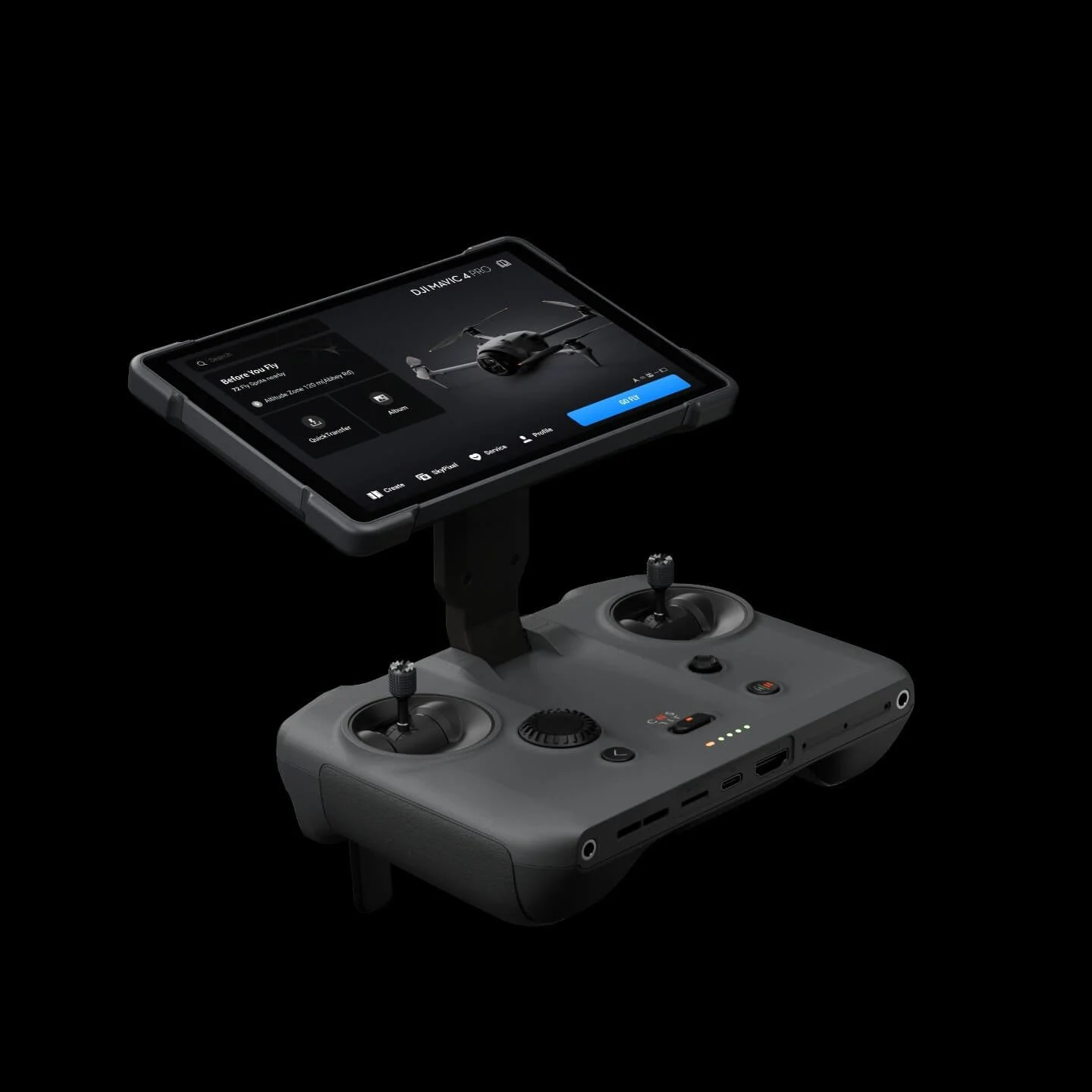 DJI RC2 Pro / Smart Controller

Specs: 5.5-inch 1080p High-Brightness Screen | O4+ Video Transmission | Next-Gen Processor | Precise Joystick Control.