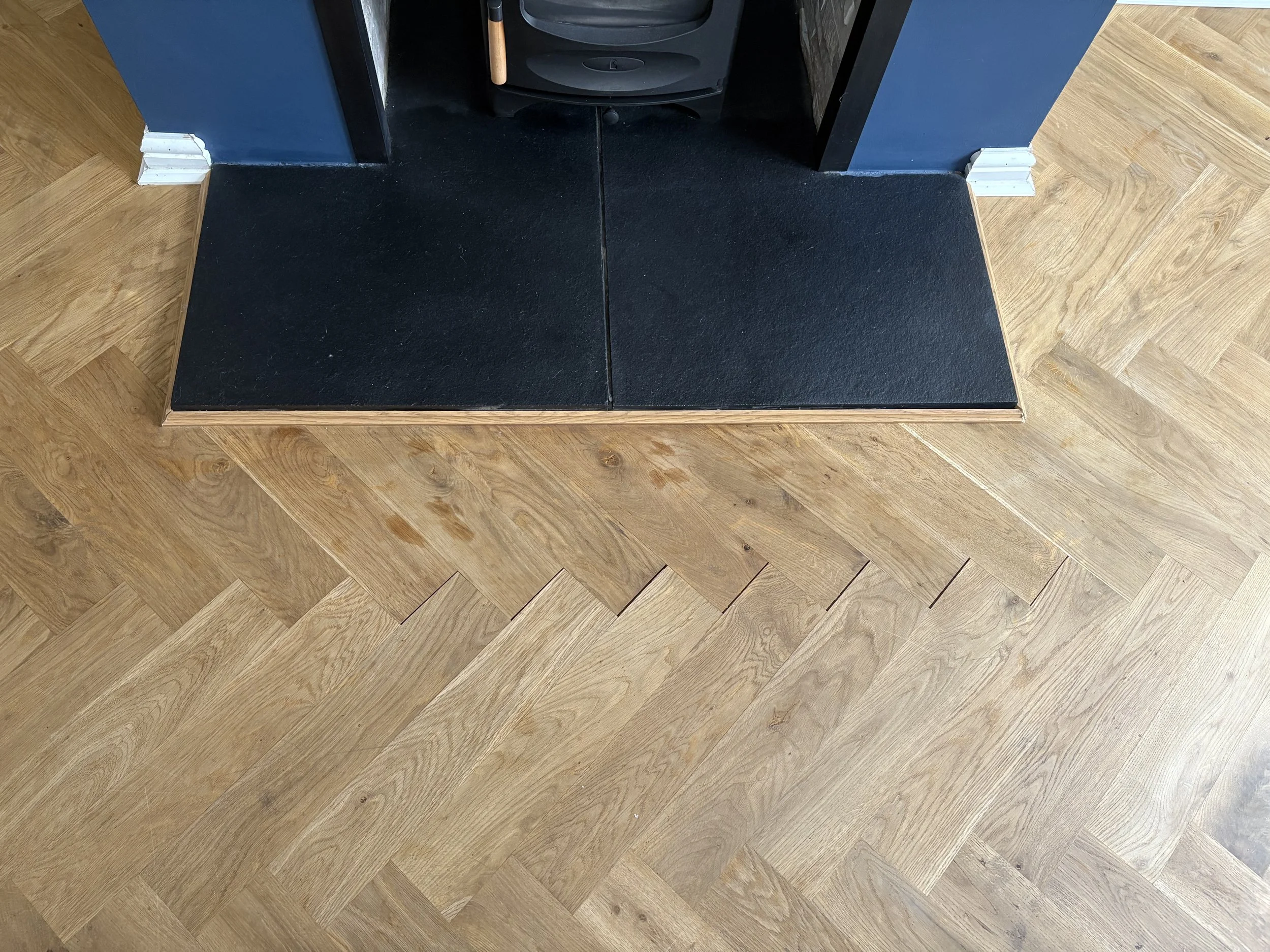 Lisburn Oak Herringbone Repair and Refinish Before 1.jpeg