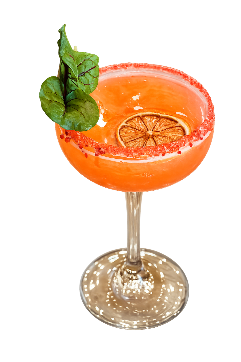 A key lime margarita