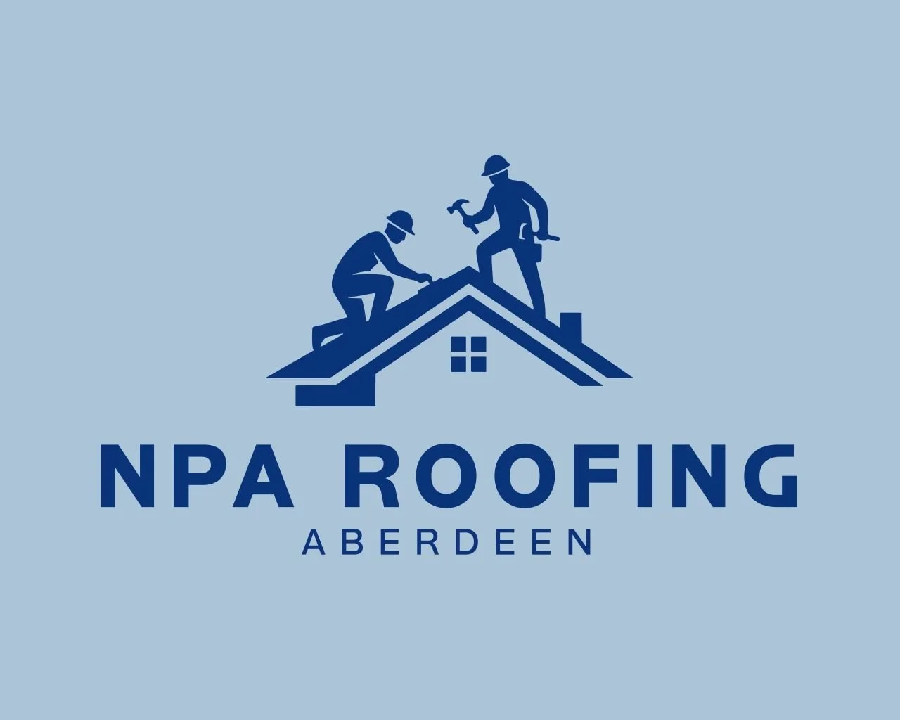 Business logo for website design in progress for NPA Roofing Aberdeen by Regan Web Design