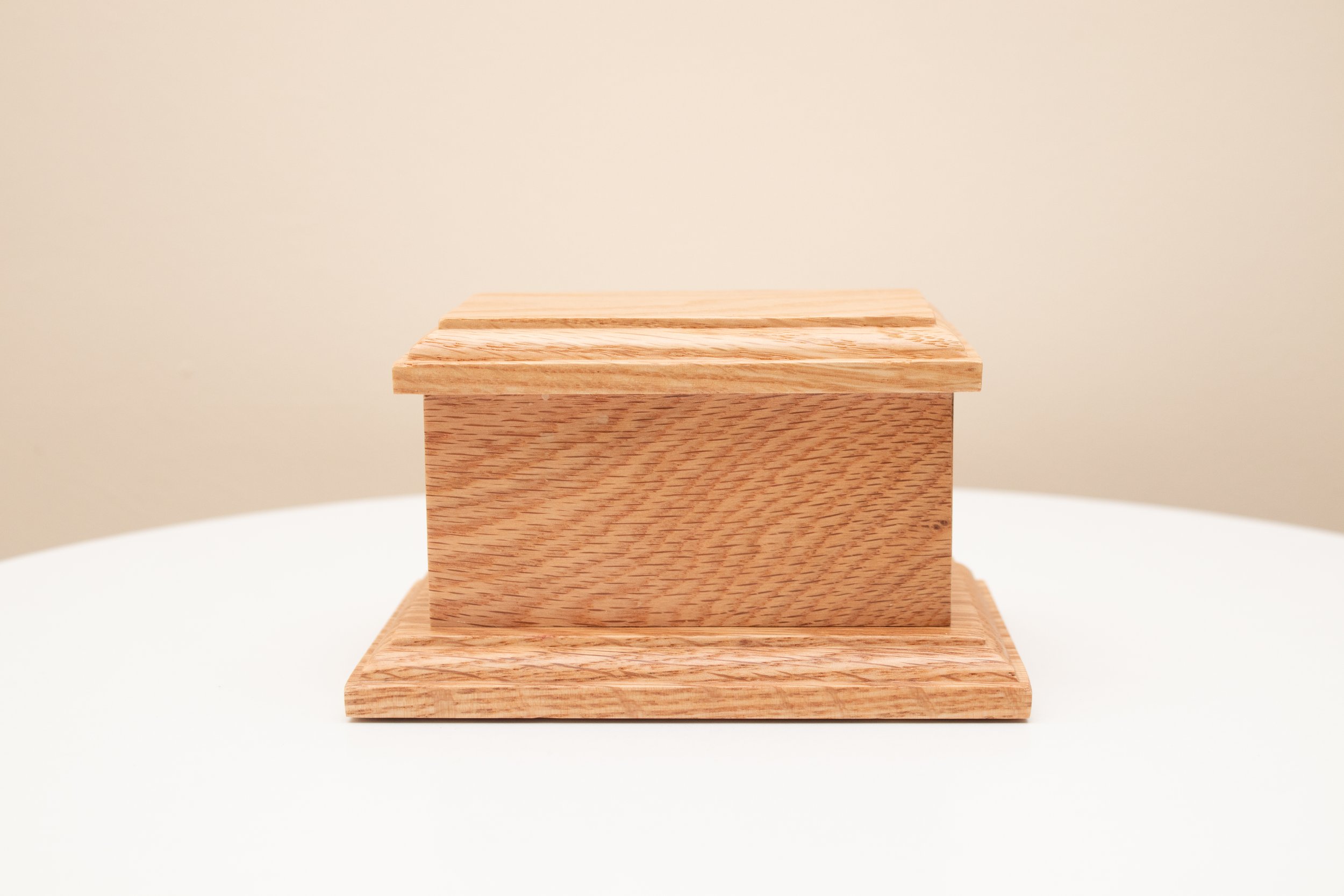 Solid Ash Wooden Urns – Natural Finish (6 Sizes)