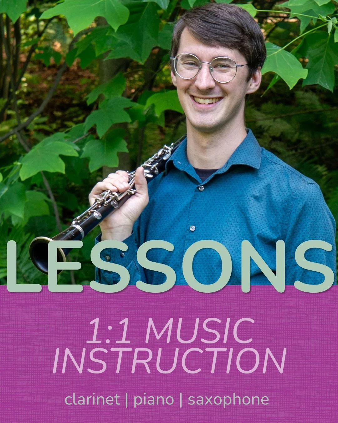 Ever Better Studios is currently offering clarinet, saxophone, and piano lessons. Stay tuned for additional programs coming soon, and send us a DM if you&rsquo;re interested in enrolling!