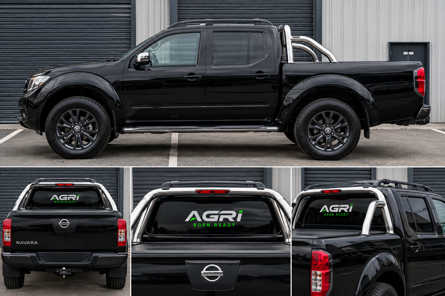 Agri Born Ready window sticker truck