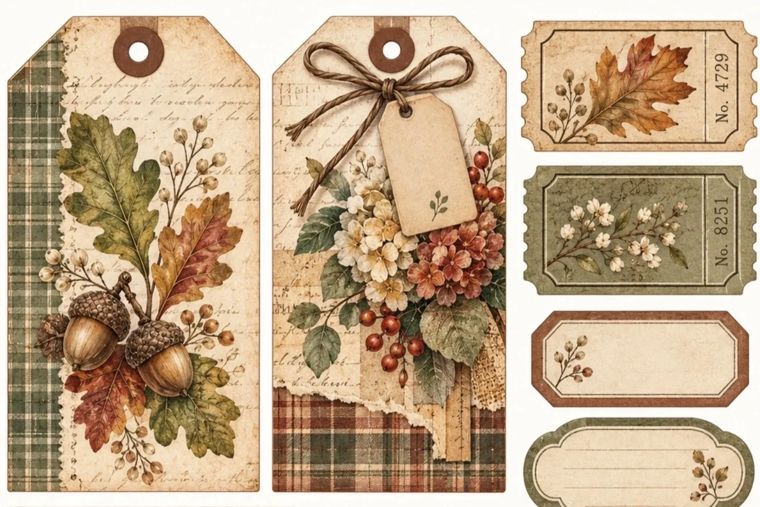 Fall Ephemera Freebie