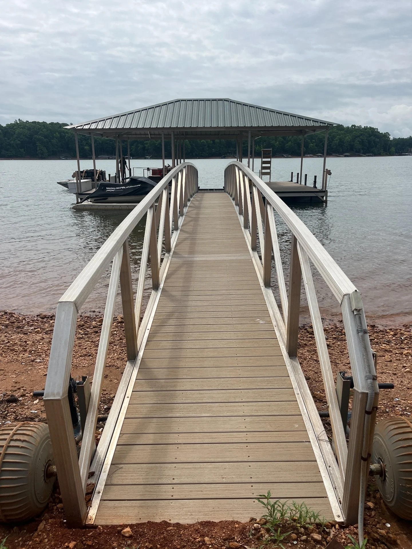 Monthly dock move service with included inspection