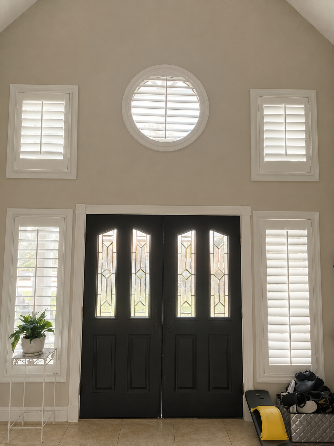 Plantation Shutters / Custom Window Treatments 

Custom plantation shutters and custom window treatments in Florida including interior shutters, composite shutters, wood shutters, and custom window coverings professionally measured and installed for 