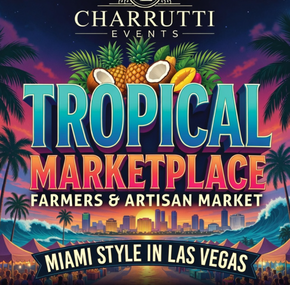Tropical Marketplace Miami Style In Las Vegas
