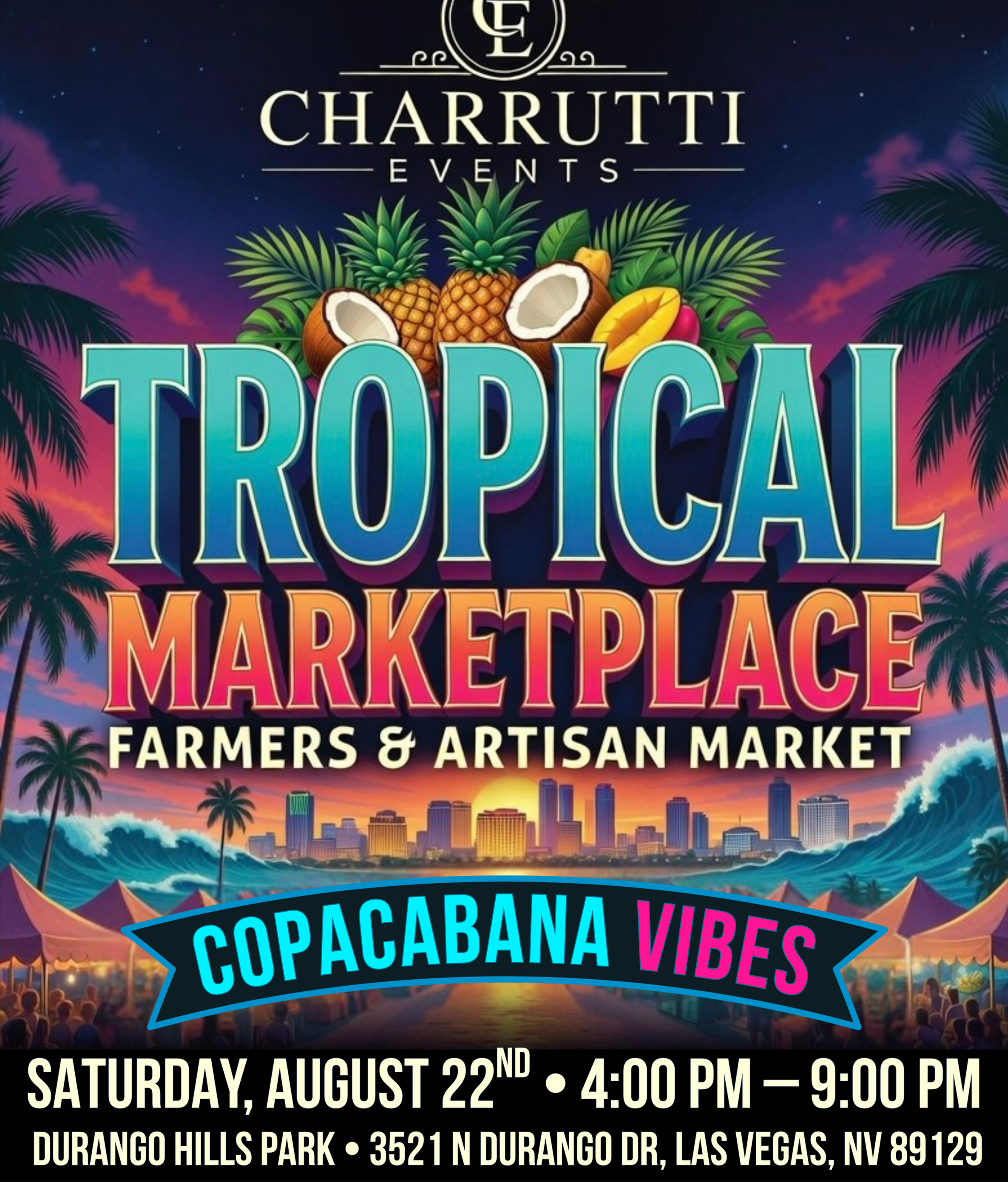 Tropical Marketplace Copacabana Vibes