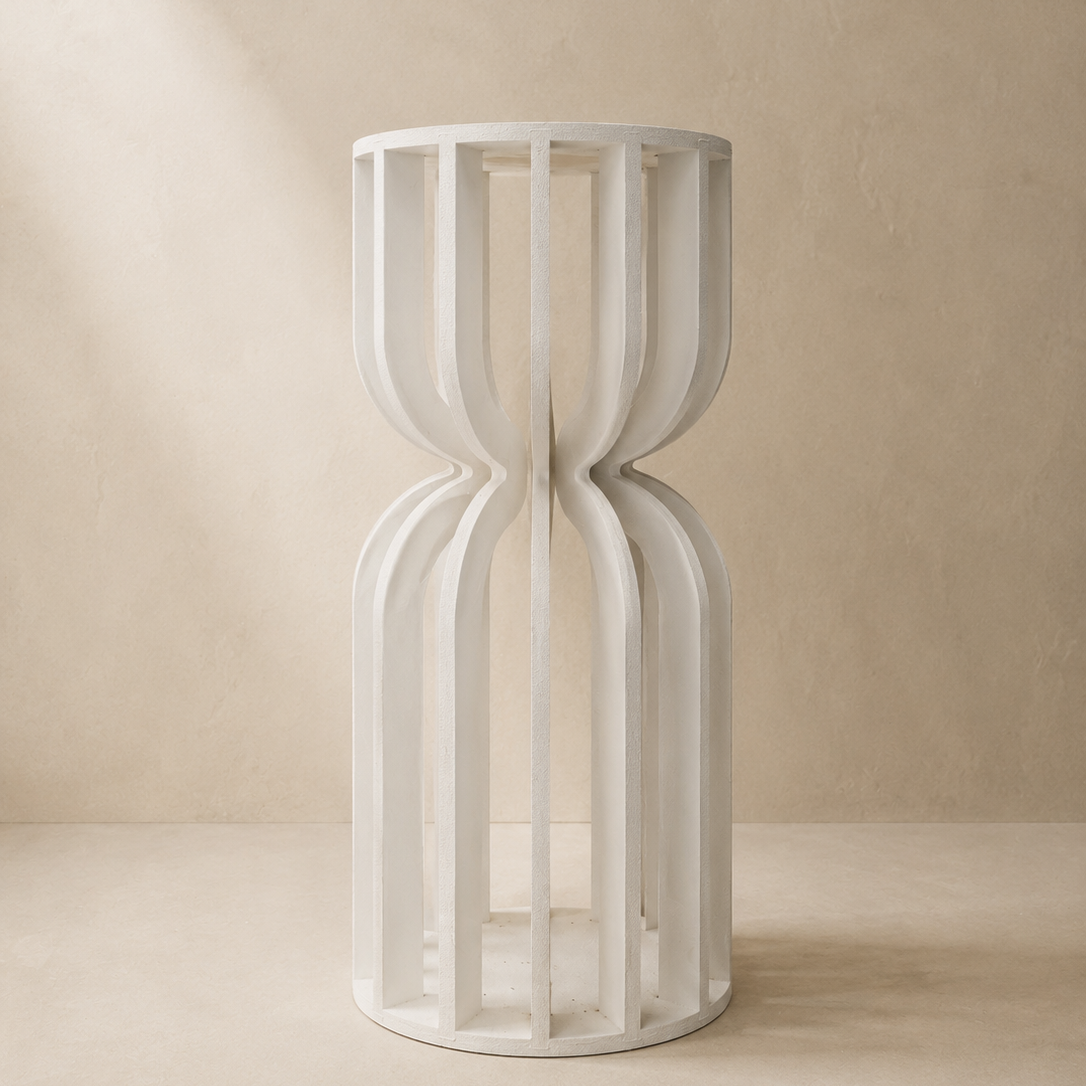 Hourglass Plinth