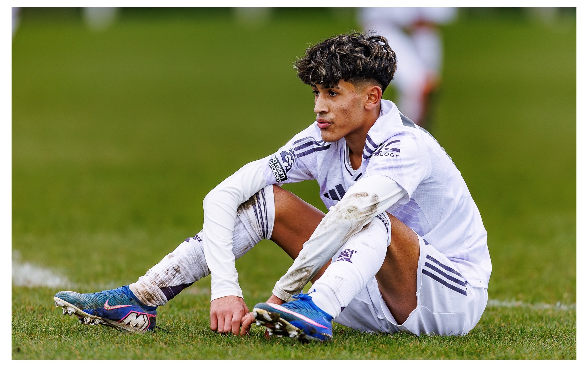 Huge congratulations to JJ Gabriel who has been called up to the @manutd senior squad for the first time for their upcoming preseason friendly against Rosenborg at barely 15 years of age.

I took this image whilst covering a Man United U18 fixture a 