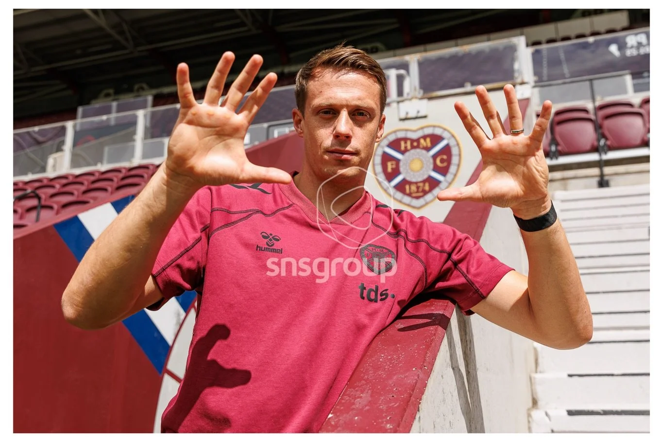 Hearts and SK Sturm Graz continue their preparations ahead of their Champions League Qualifying 2nd leg tie tomorrow night at Tynecastle.

Images shot for @snsgroup - Credit: Liam Chester / SNS Group

#hearts #sturmgraz #championsleague #jambos @hear