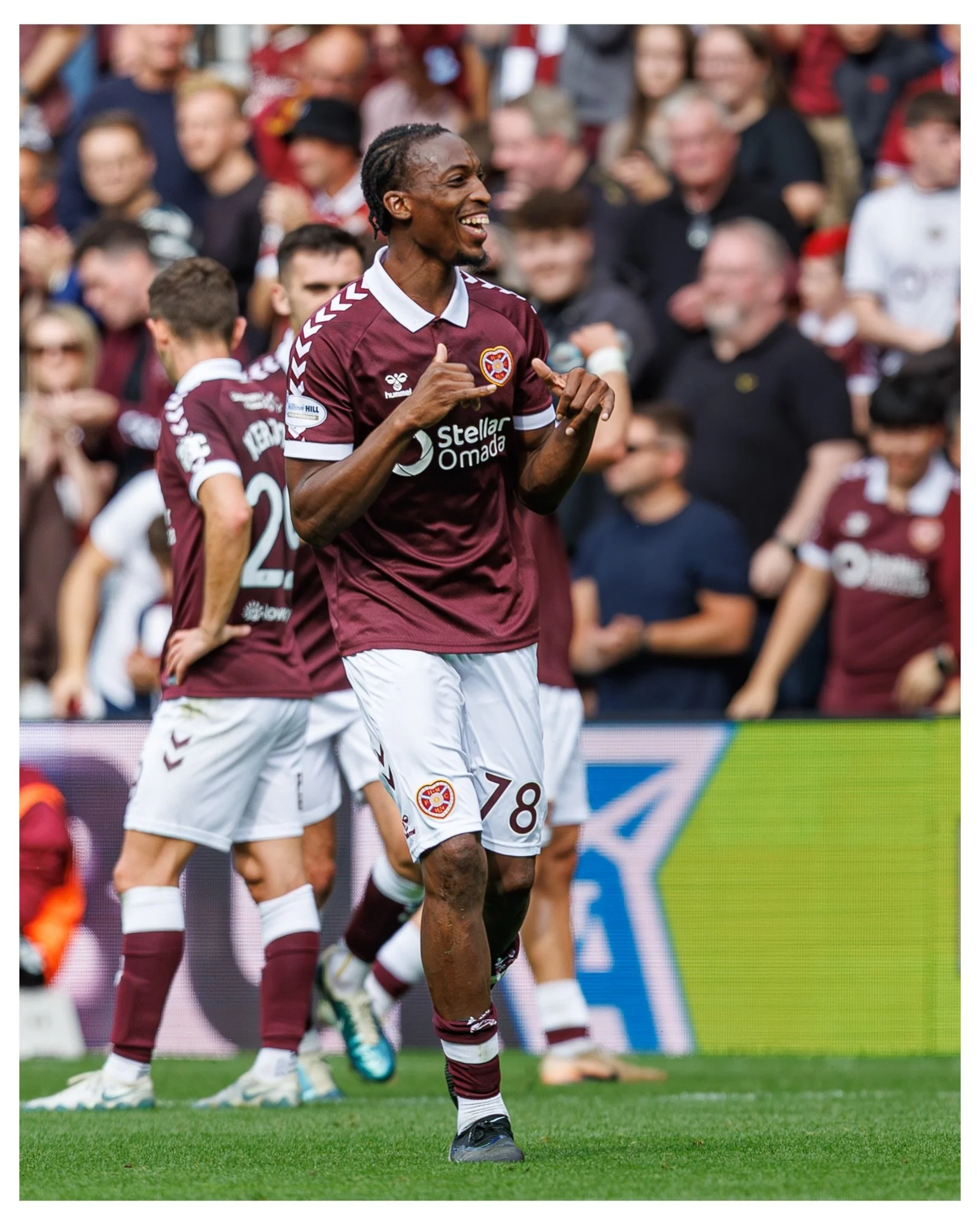 @heartofmidlothianfc hold off a second half @stjohnstoneofficial come back to secure all 3 points at Tynecastle.

Images shot for @gettyimages - Credit: Liam Chester / Getty Images 

#jambos #heartofmidlothianfc #spfl #stjohnstone