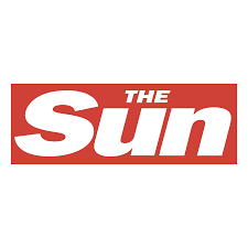 The logo of The Sun, a red rectangular background with white bold text.