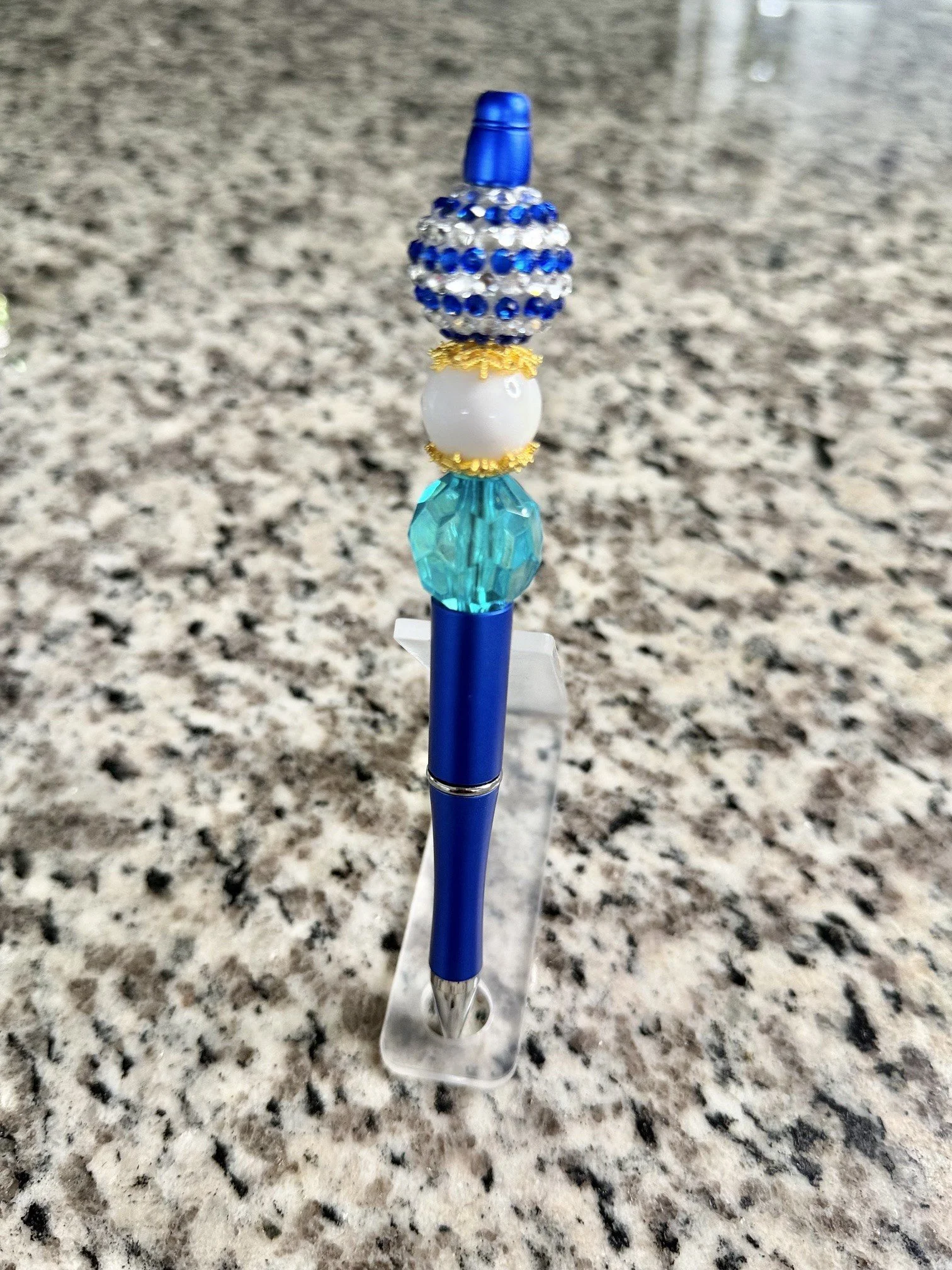 Sapphire Elegance Crystal Pen (Sale)