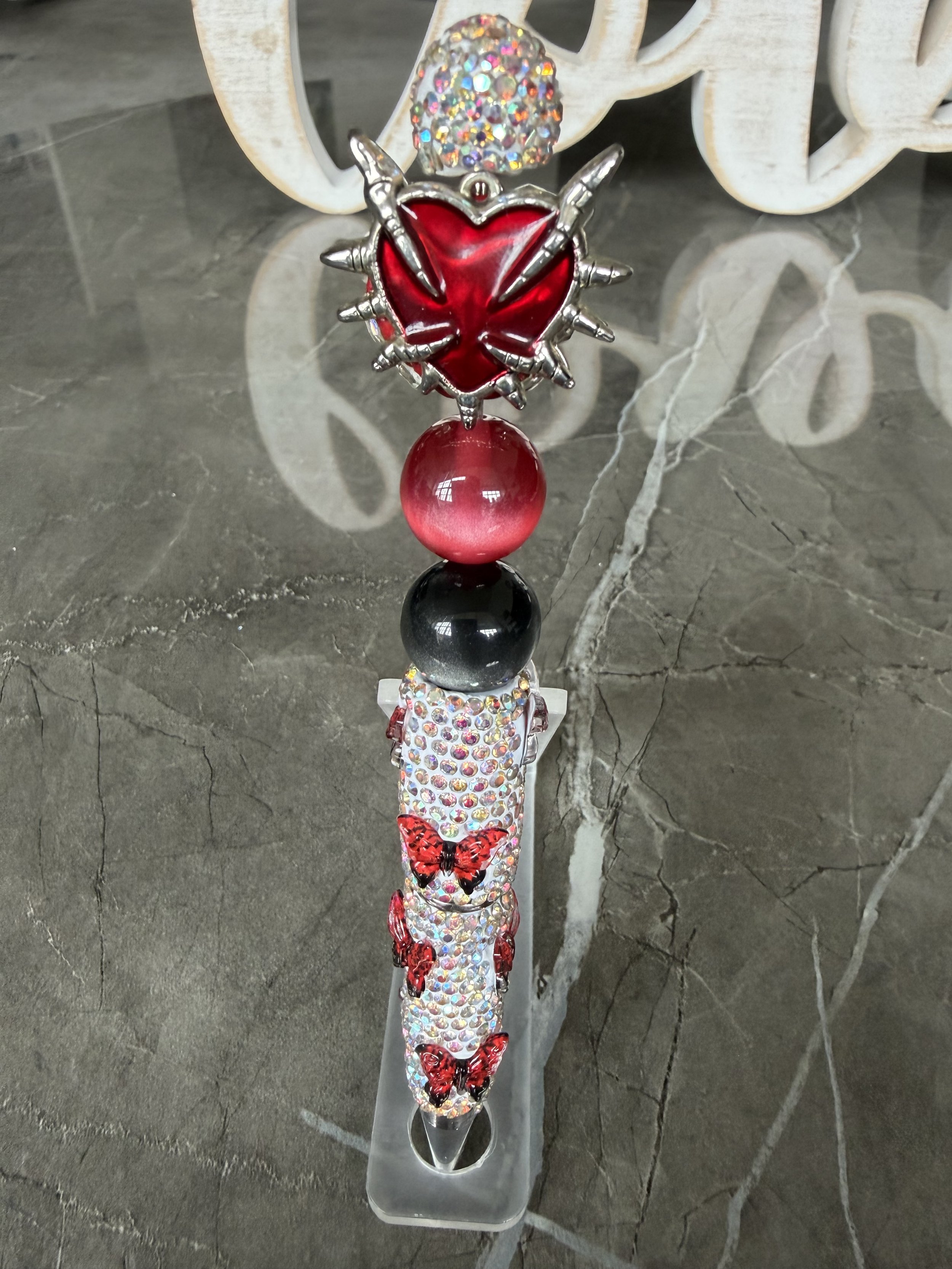 Gothic Butterfly Pen