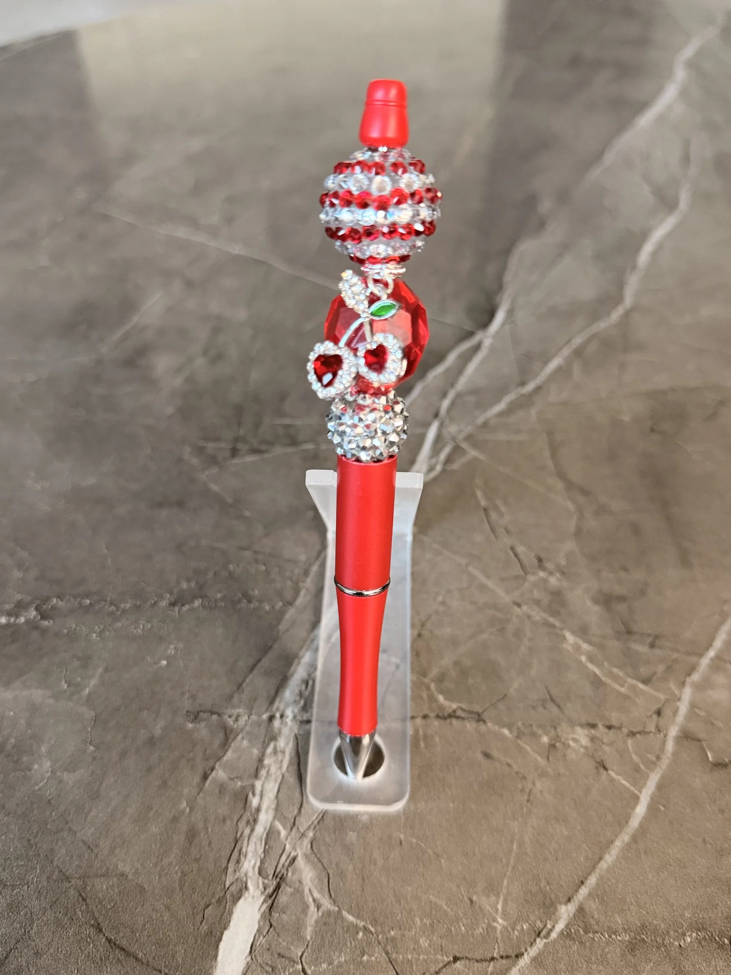 Glam Cherry Charm Pen