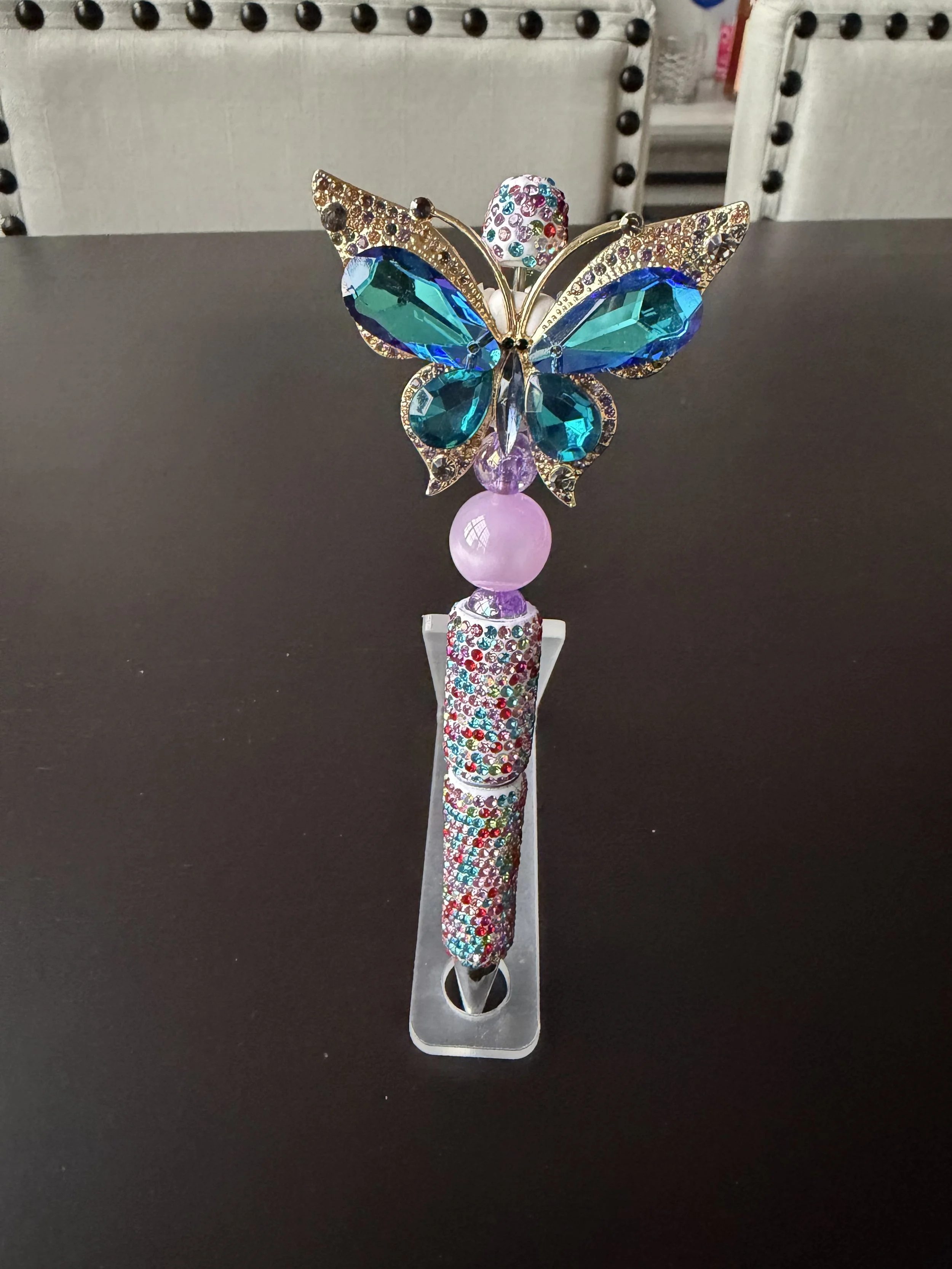 Crystal Butterfly Bling Pen