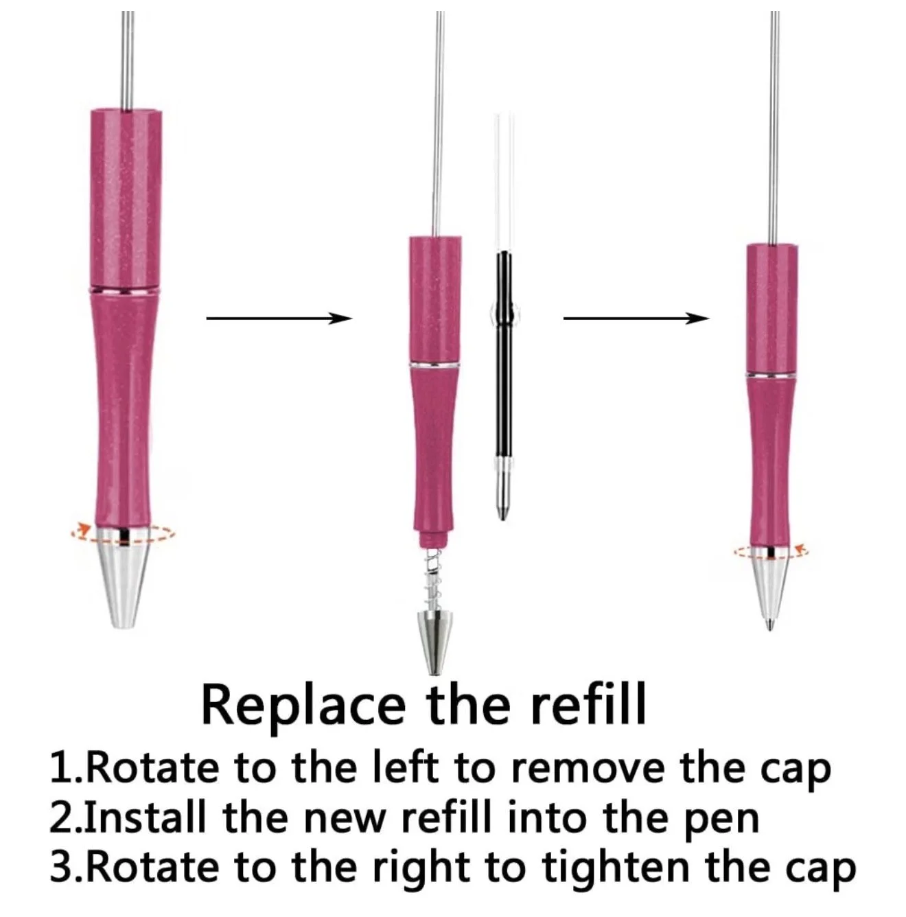 Twist Pen Refill Instructions