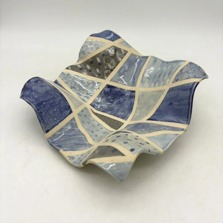 Blue bowl #1. $150