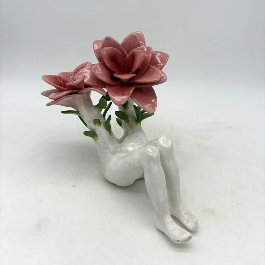 SOLD - Double flower head. $350
