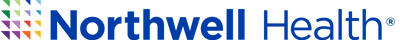 Northwell Health logo in blue and multicolored graphic elements.