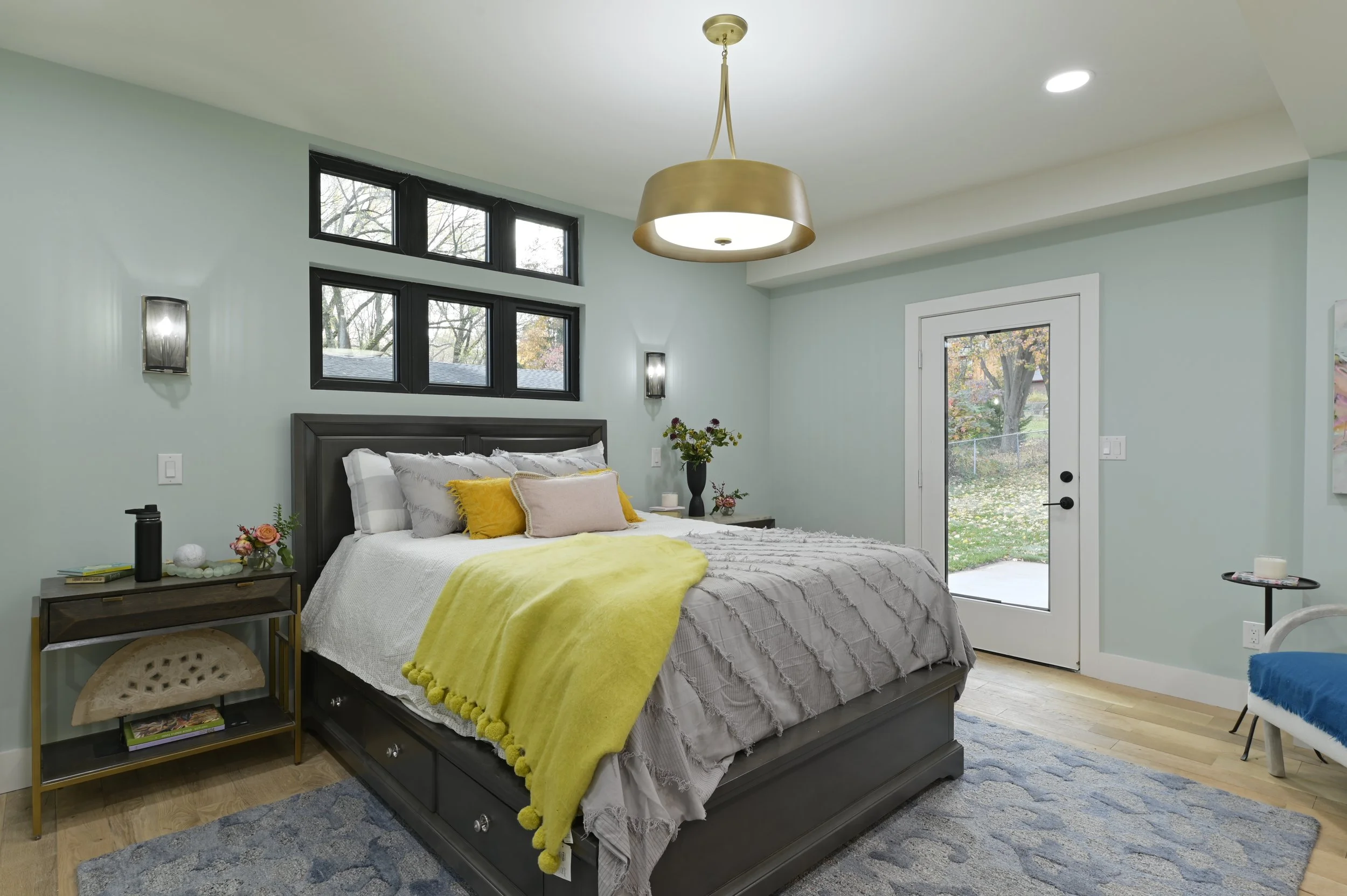 Modern Bedroom 
Blue Bedroom 
Construction 
Modern Design 
Kansas Construction 
Design and Construction