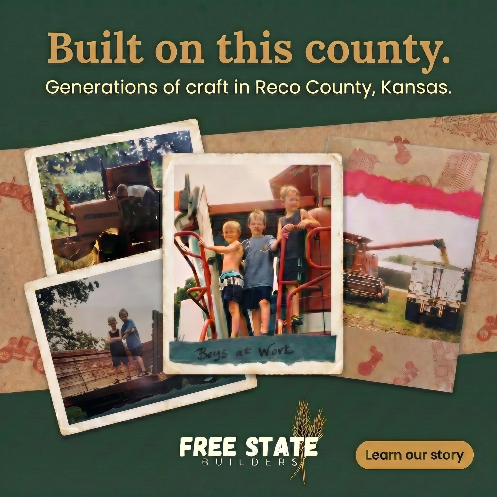 Built in Kansas. Built for Kansas.