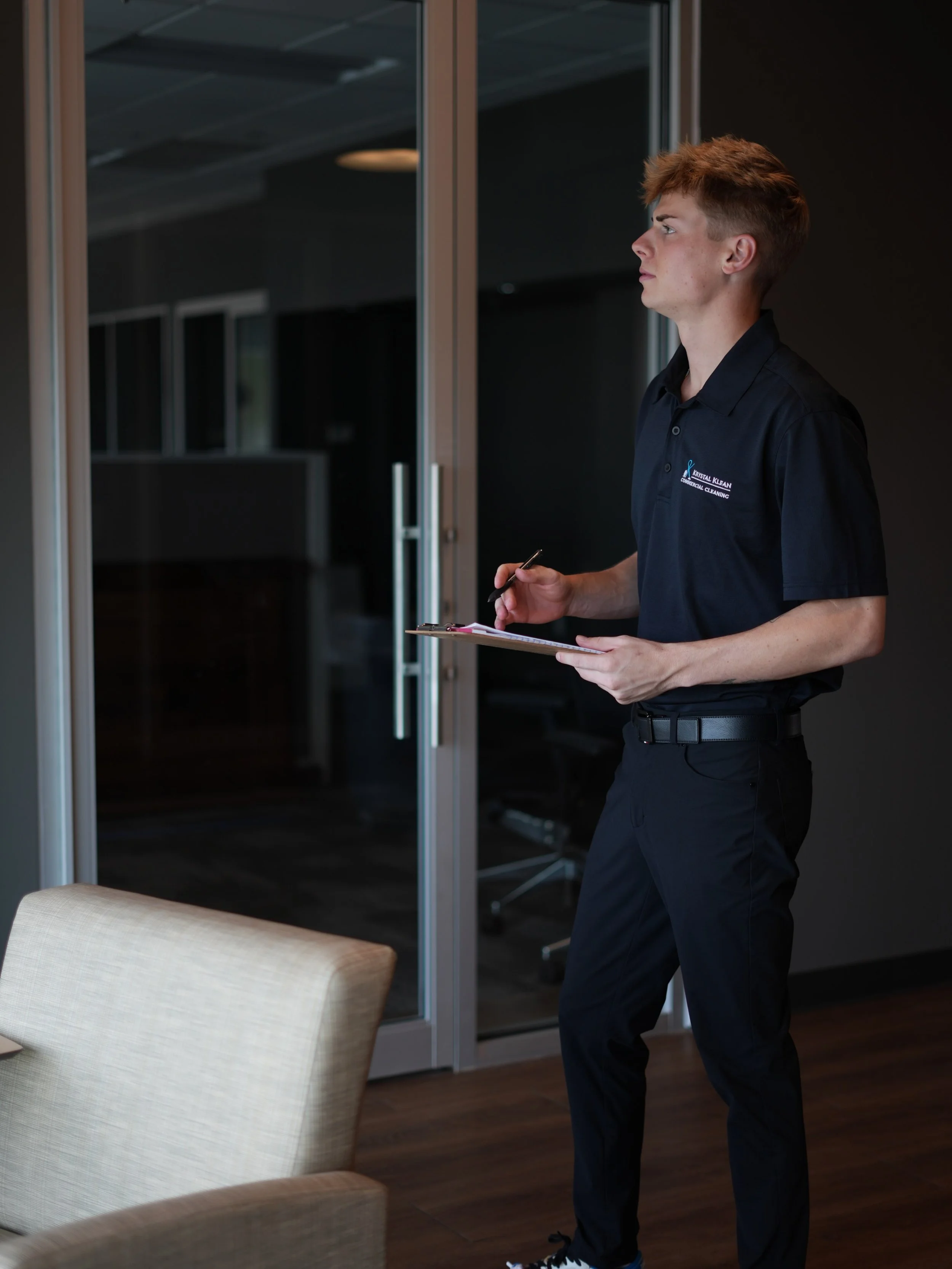 Every great cleaning plan starts with understanding the space.

Walkthroughs help us learn the building, understand the expectations, and build a cleaning plan around what the client actually needs.

No cookie cutter service. Just the right plan for 