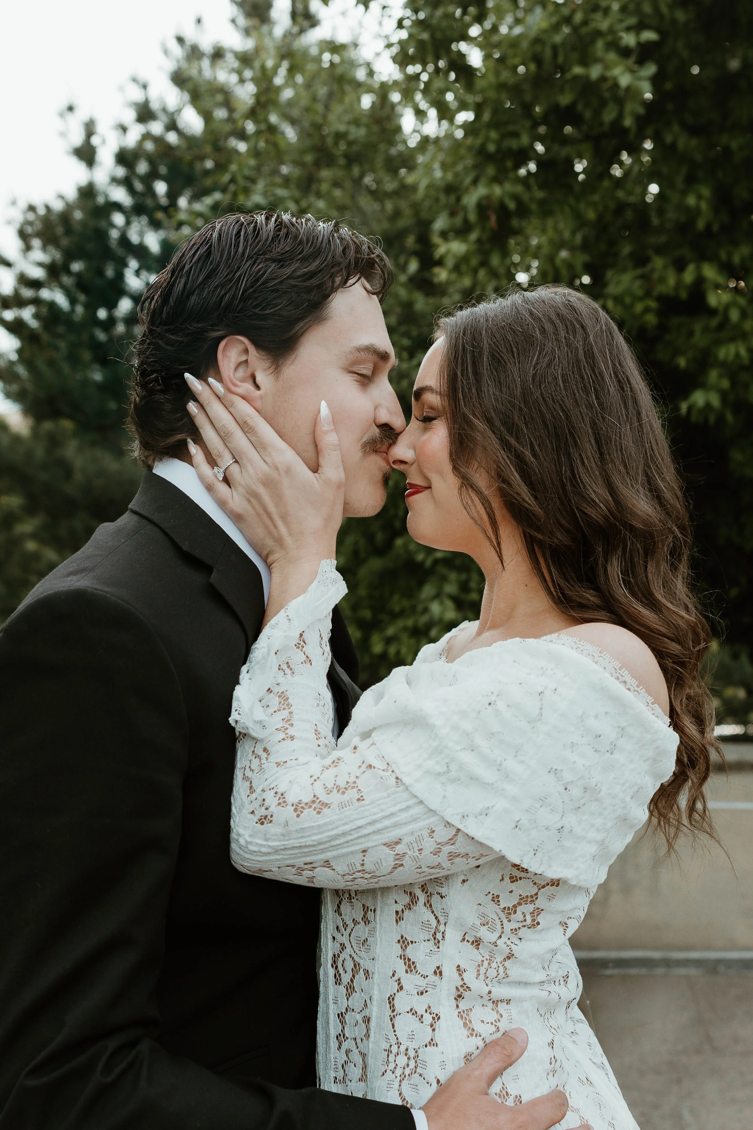 Engagement session in Kansas City, Missouri with wedding photographer, Christina Josephson Photography.