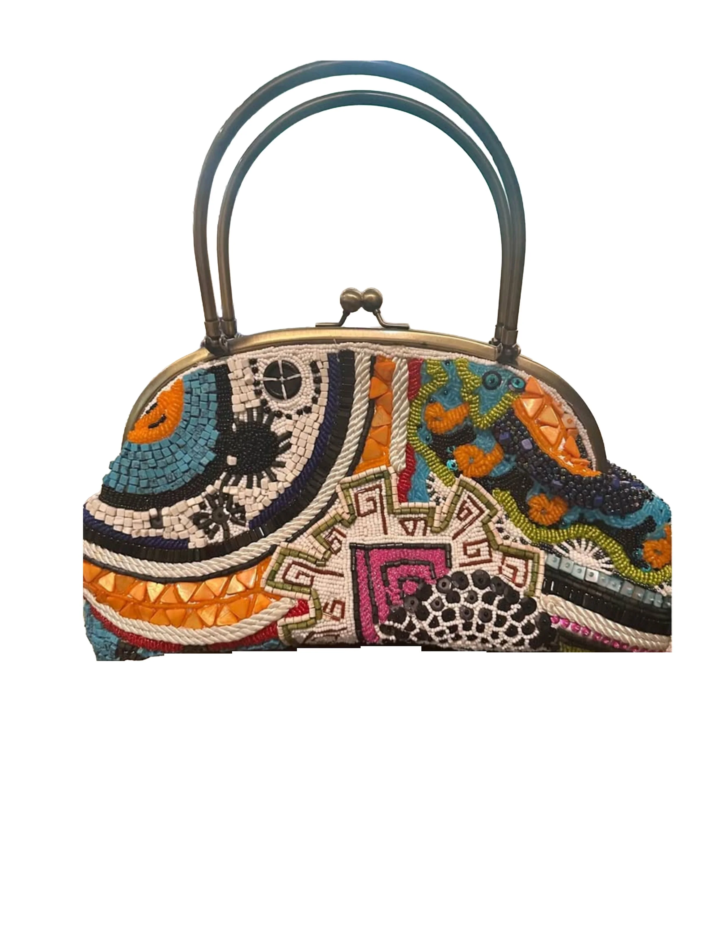 Sequin and Beads Purse