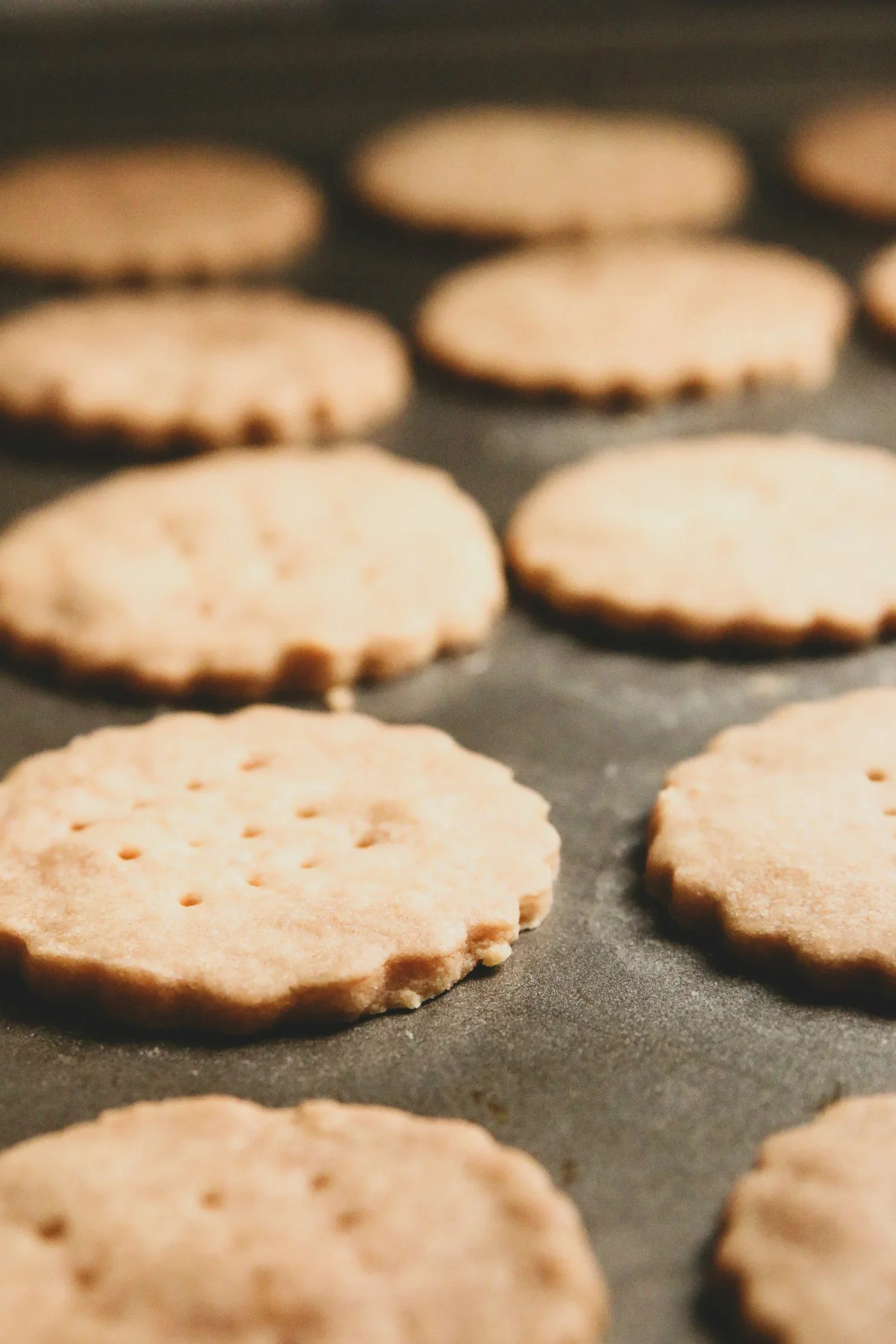 California Native Sage Shortbread Cookies
