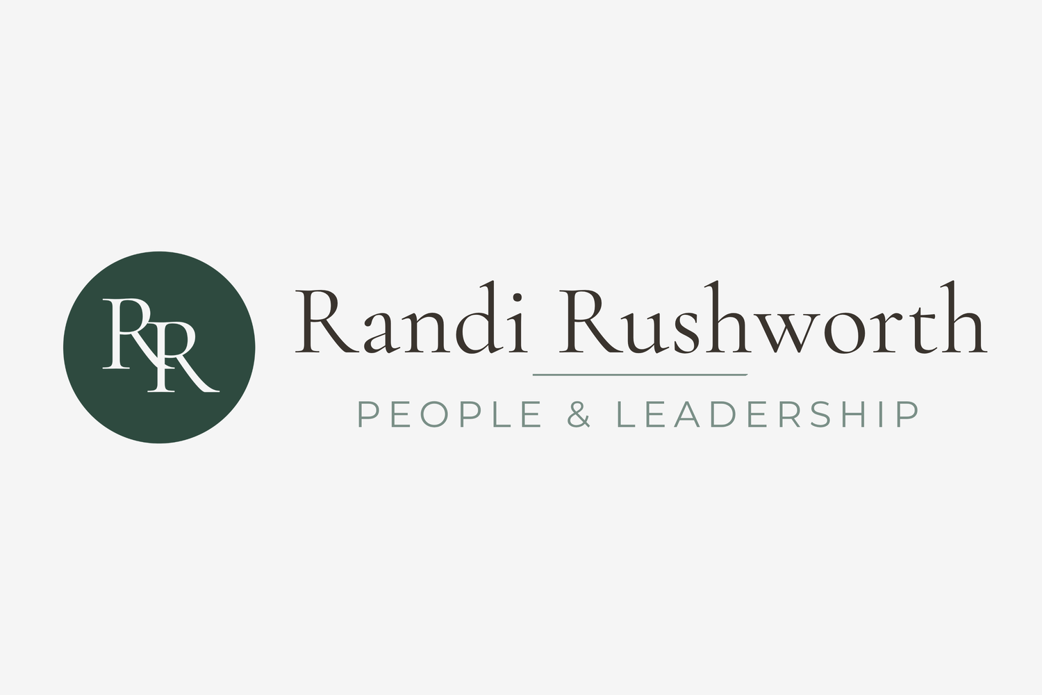 Randi Rushworth, People &amp; Leadership Consulting