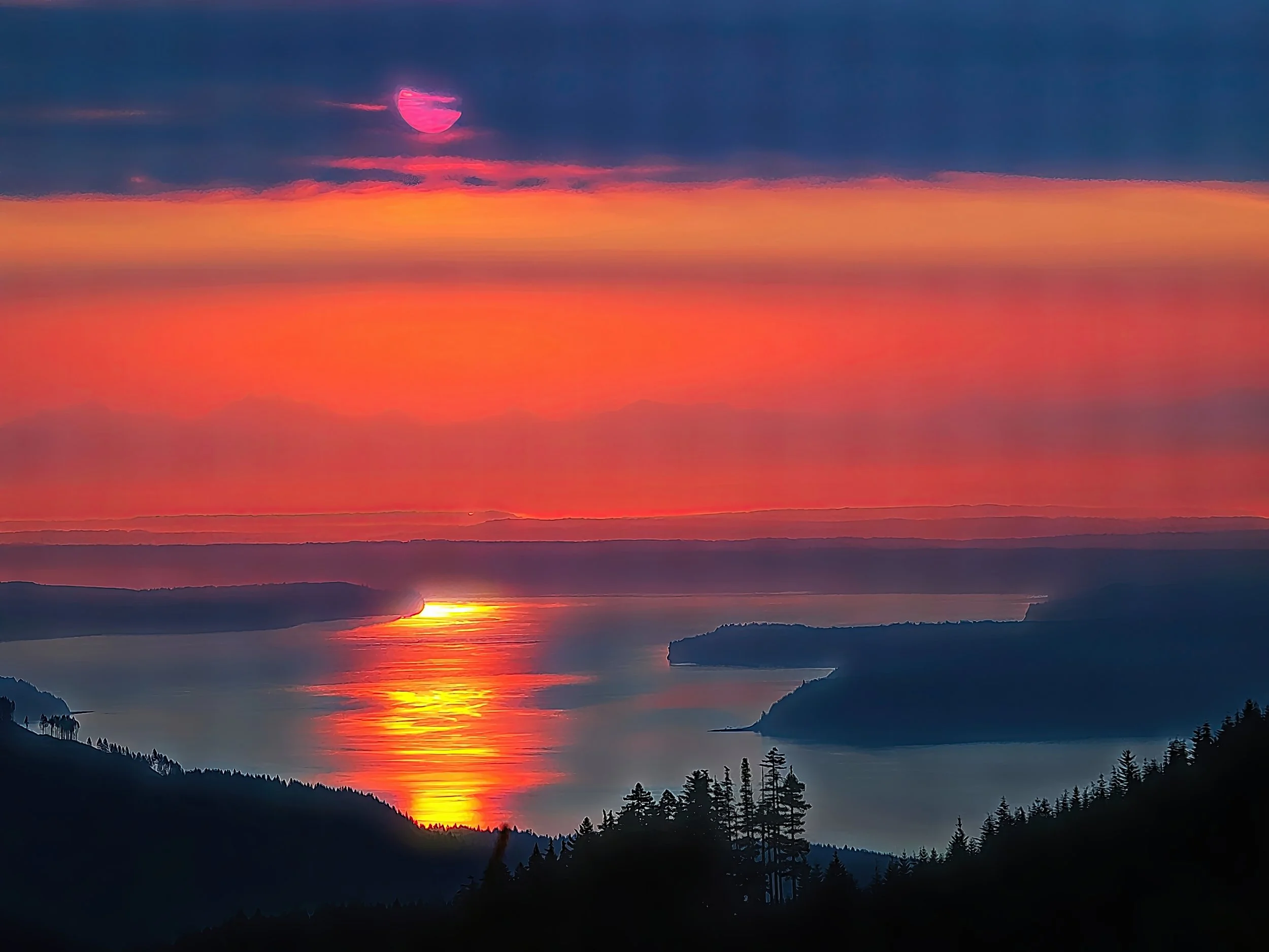 Dabob Bay Sunrise