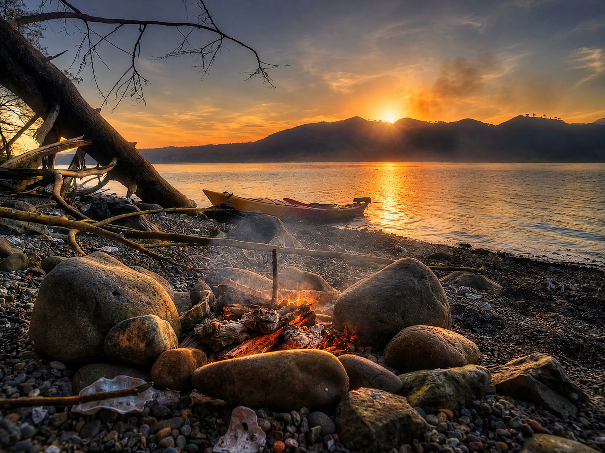 Beach Fire, Dewatto