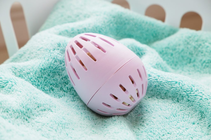 Ecoegg eco friendly laundry campaign lookbook featuring product packaging and lifestyle photography